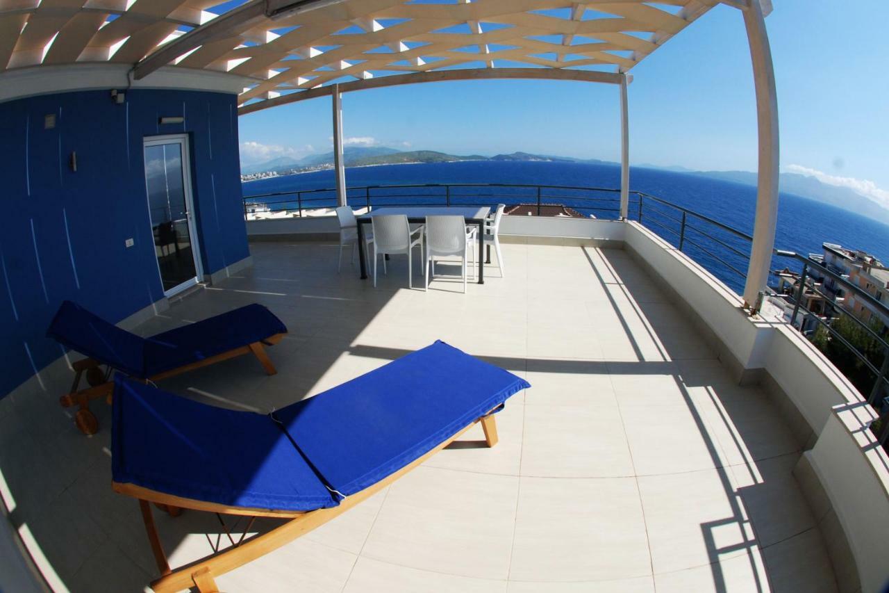 Blue Residence Sarandë Buitenkant foto